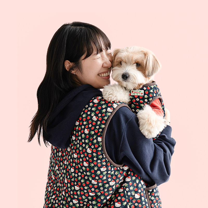 BITE MEのドッグウェア着用写真